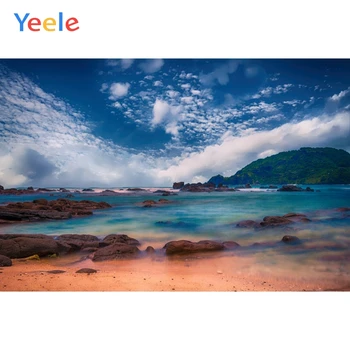 

Yeele Backdrops for Photography Beach Party Summer Sunset Cloud Photographic Background Photo Shoot Props Photocall Photophone
