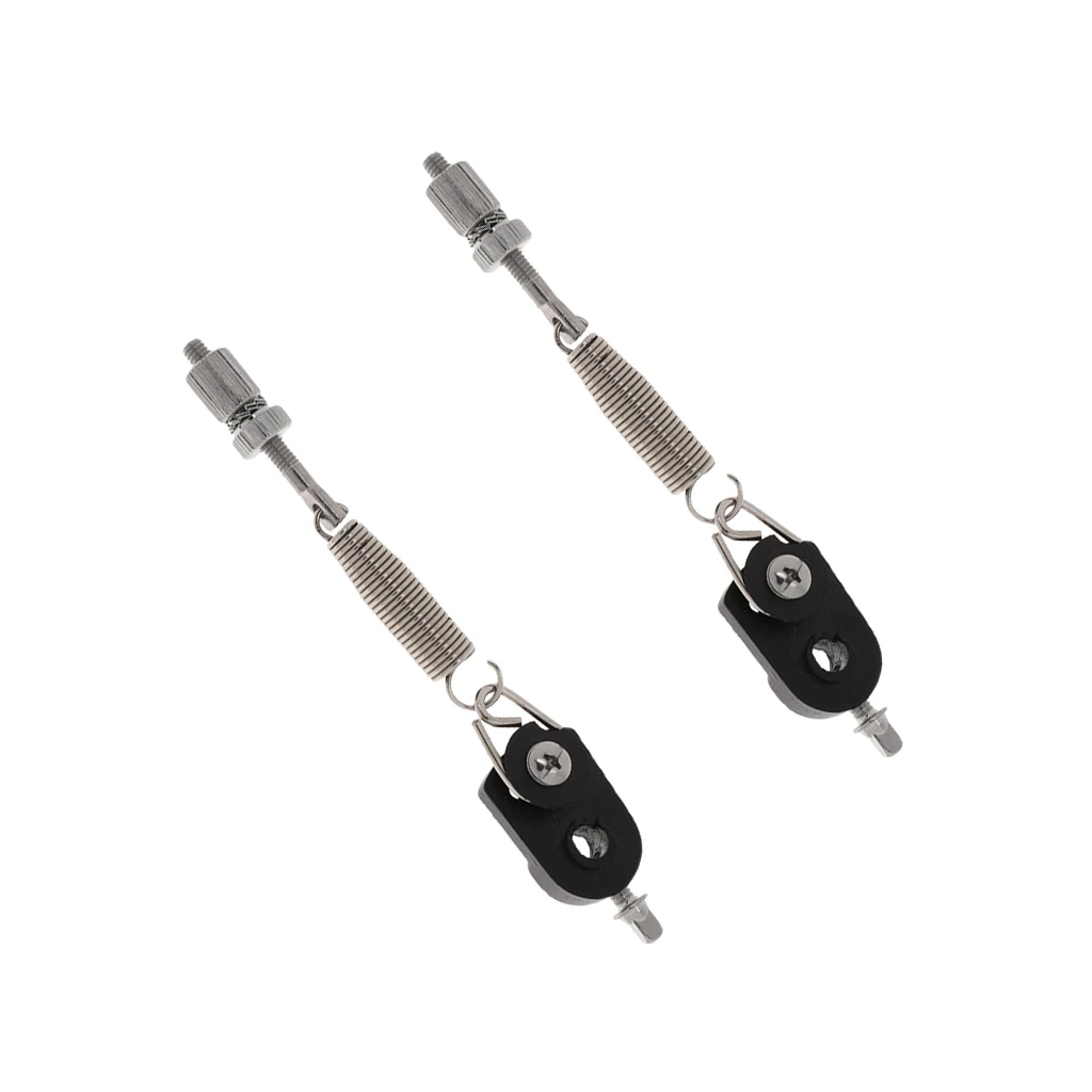 

Pack of 2 DIY Metal Drum Set Assembly Spring Cam Tensioner Springs Percussion Accessory