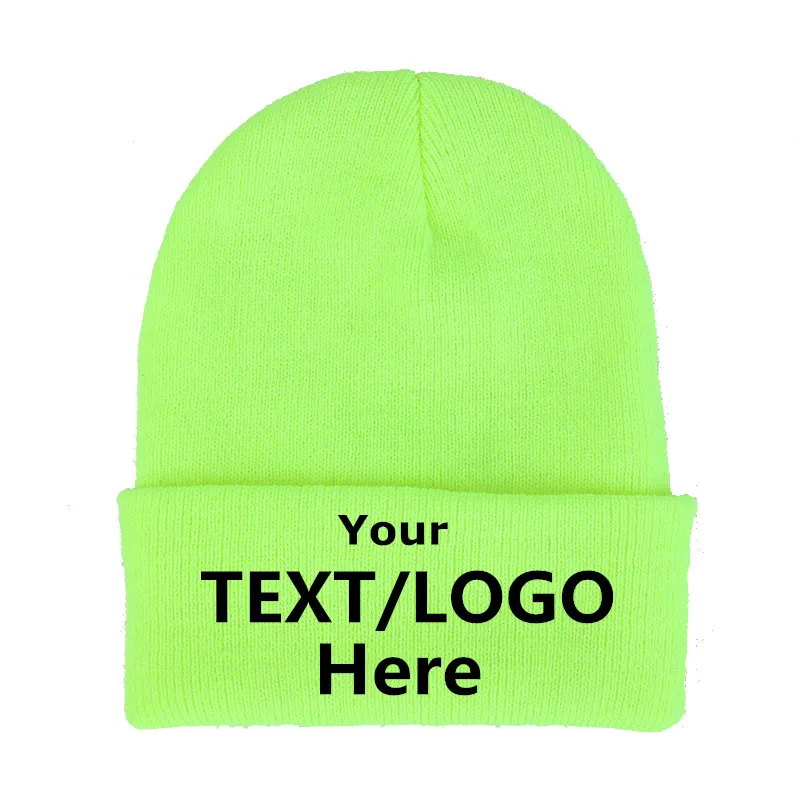 Custom Beanies Logo Minimum Custom Embroidered Beanies Custom