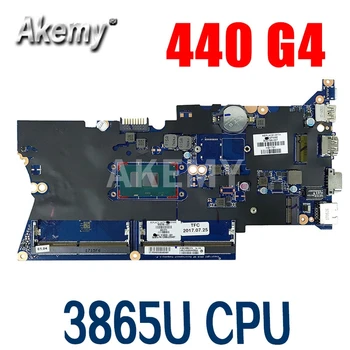 

ERILLES 100% new for hp 430 g4 440 g4 motherboard 921339-001 921339-501 921339-601 DA0X81MB6E0 with CEL3865U CPU working well