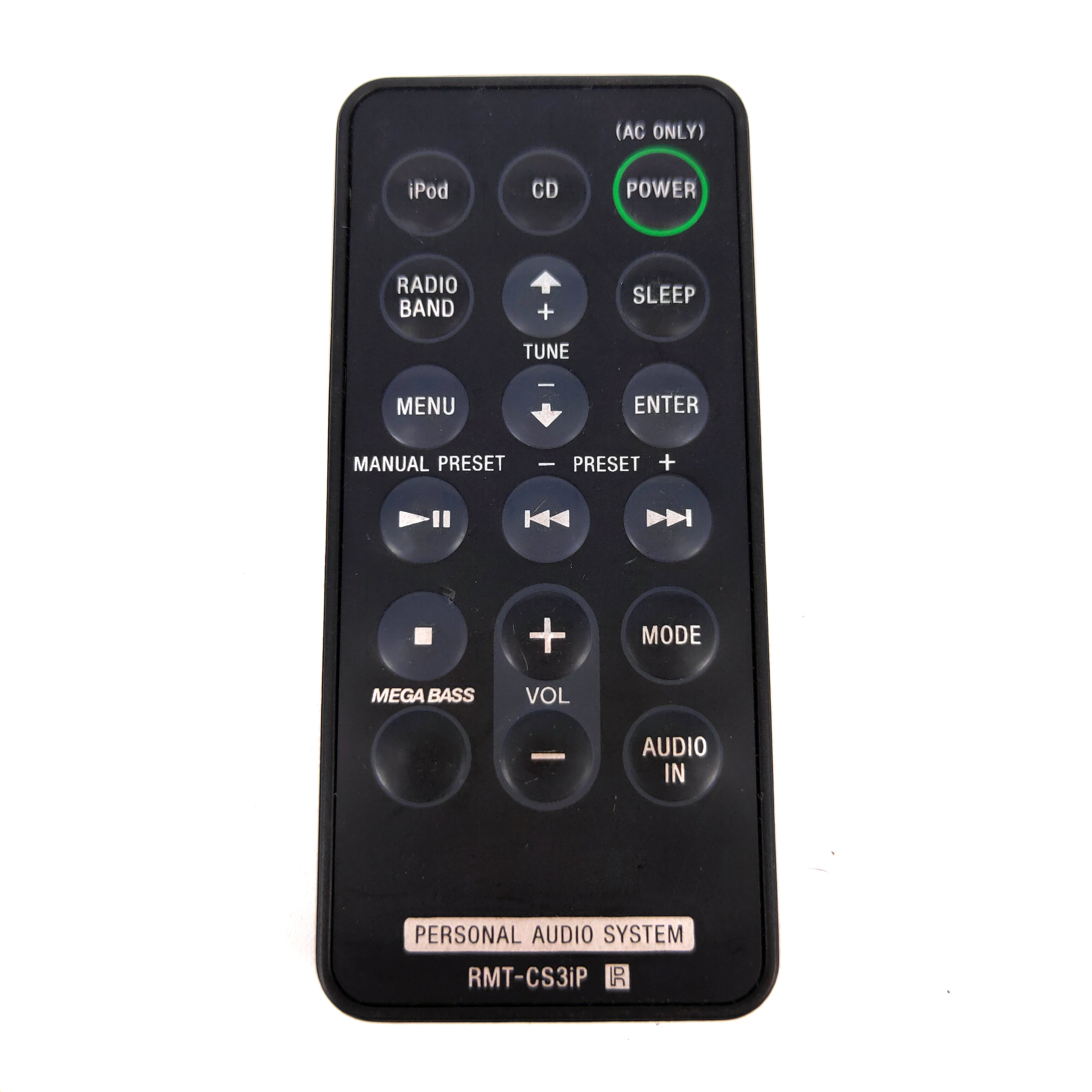 Used Original for Sony RMT-CS3IP Personal Audio System Remote Control For ZS-S4IP ZS-S3IP Fernbedienung | Электроника