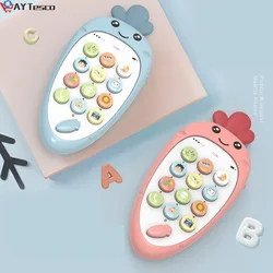 Jouets de Simulation de téléphone multifonction pour bébés de 0 à 12 mois, jouet pour nouveau nés, musique infantile, télécommande éducative précoce 