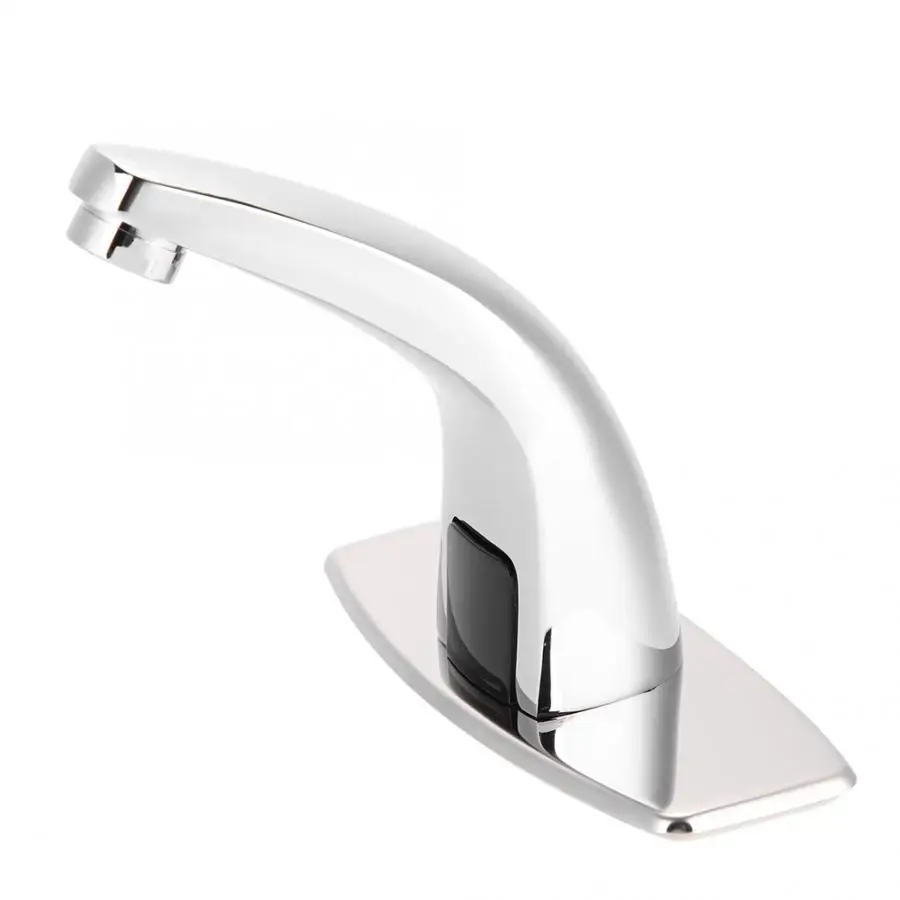 

basin mixer Electronic Automatic Sensor Touchless Sink Hands-Free Hot & Cold Faucet Motion Activated taps for bathroom