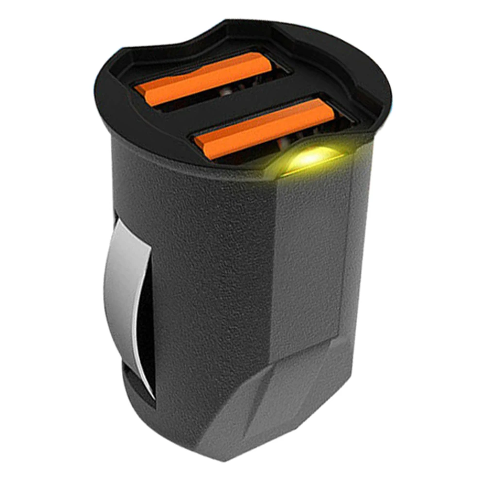 USB зарядное устройство s 2.1A Мини двойной USB мобильный телефон автомобильное зарядное устройство прикуриватель адаптер питания для samsung xiaomi планшет зарядное устройство