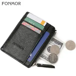 Fonmor модный кошелек унисекс кошелек-сумка органайзер бизнес-держатель для карт монета-карман многоцветный женский бизнес-карта-чехол для