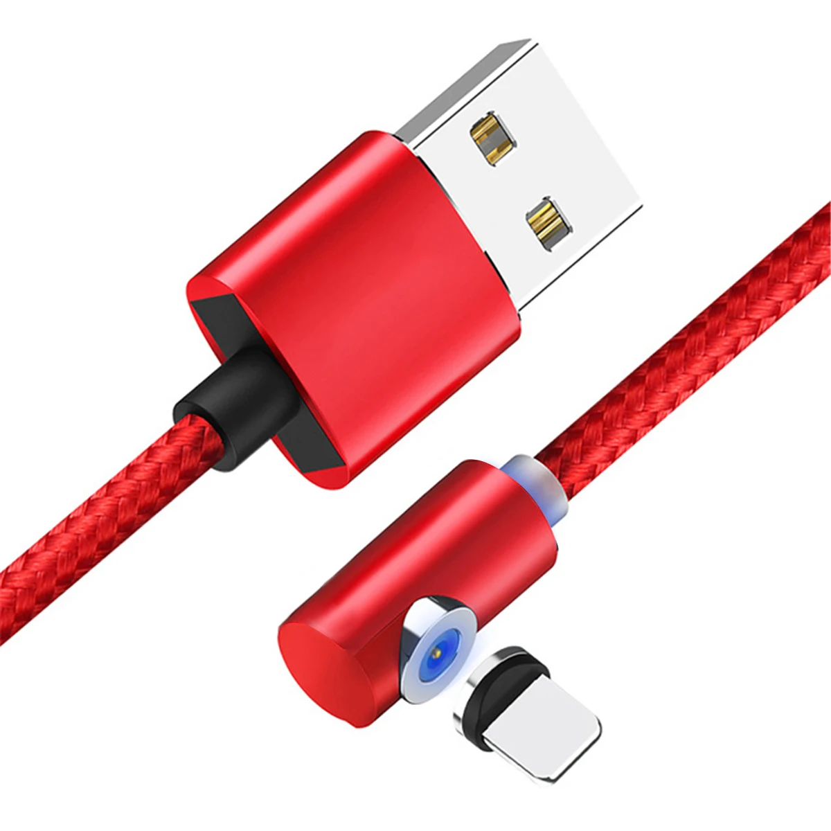 Магнитный кабель Micro usb type C зарядный кабель для смартфона быстрое зарядное устройство вращающийся магнитный кабель USB шнур Адаптер для проводов - Цвет: 9