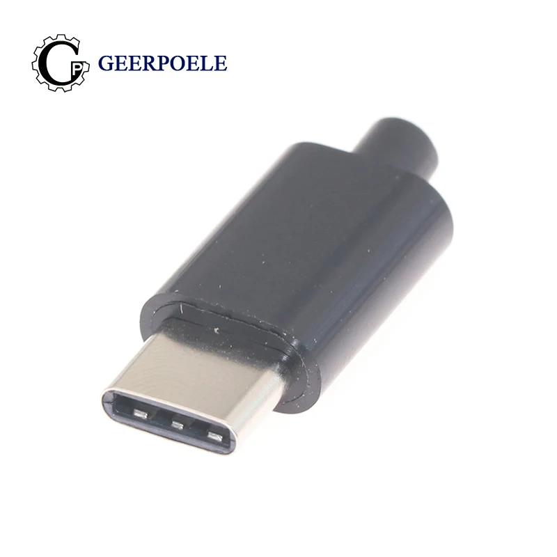 

50 pcs Type-C usb3.1 24p Connectors Jack Tail Male Plug Electric Terminal welding DIY data cable OGT accessories