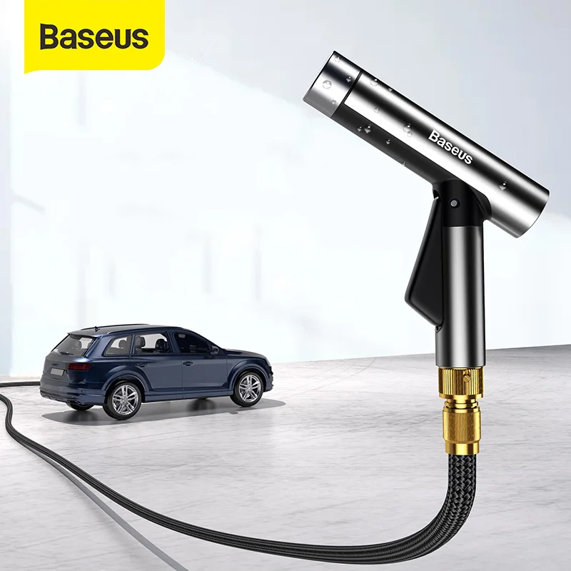 Sprayer Nozzle Hose Power-Washer Car-Washing-Gun Water-Jet Baseus Garden Magic High-Pressure