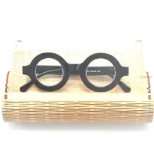 Модные женские круглые очки с диоптриями для чтения, мужские и женские складные очки для чтения, линзы для дальнозоркости, оправа, очки FML