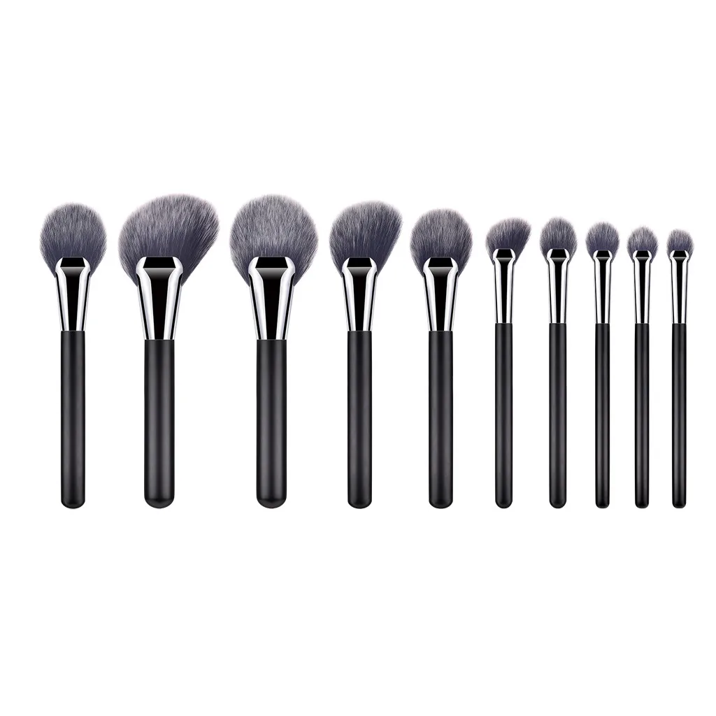 

Makeup Brushes Set 10pcs/lot Eye Shadow Blending Eyeliner Eyelash Eyebrow Make up Brushes Professional Eyeshadow Brush #h2
