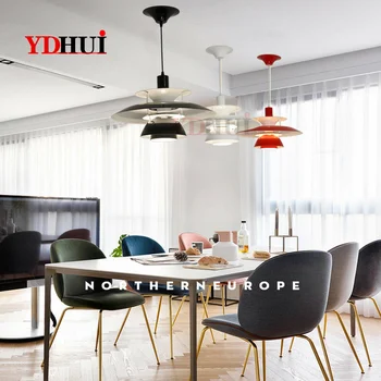 

Nordic E27 Led Pendant Light Colorful Umbrella Led Suspend Lamp Dining Room Led Pendant Lamp Led Lamparas Lighting Fixtures