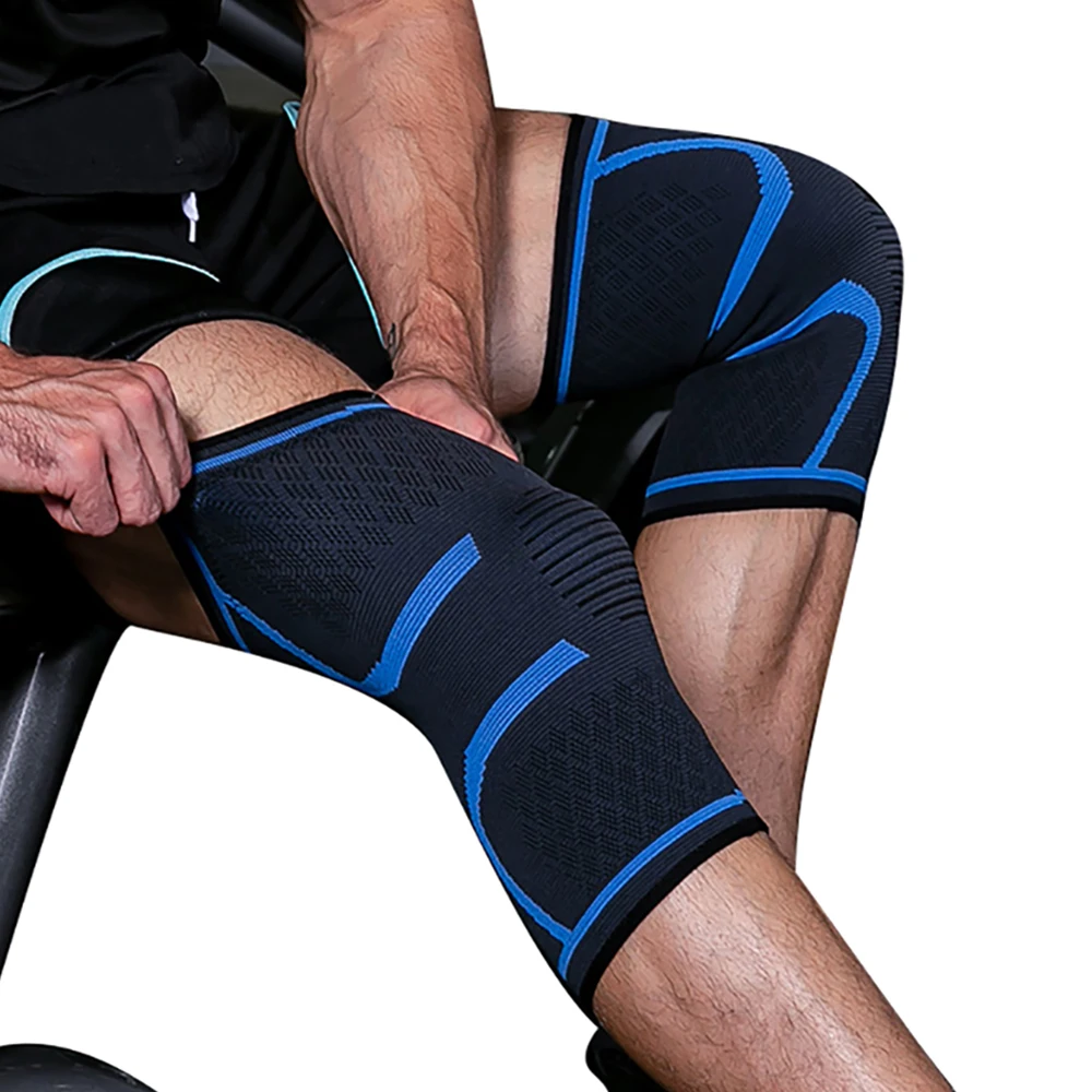 

Fitness Knee Support Cycling Running Compression Motorcycle Knee Braces For Children Volleyball Basketball Joint Nylon Sleeves