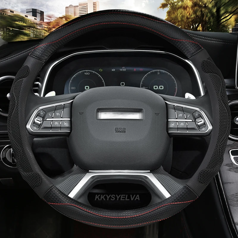 

Чехол рулевого колеса автомобиля 38 см для Great Wall Haval Hover H1 H4 F7X H6 H7 H9 F5 F7 H2S Coupe 2017 2018 2019 автомобильные аксессуары