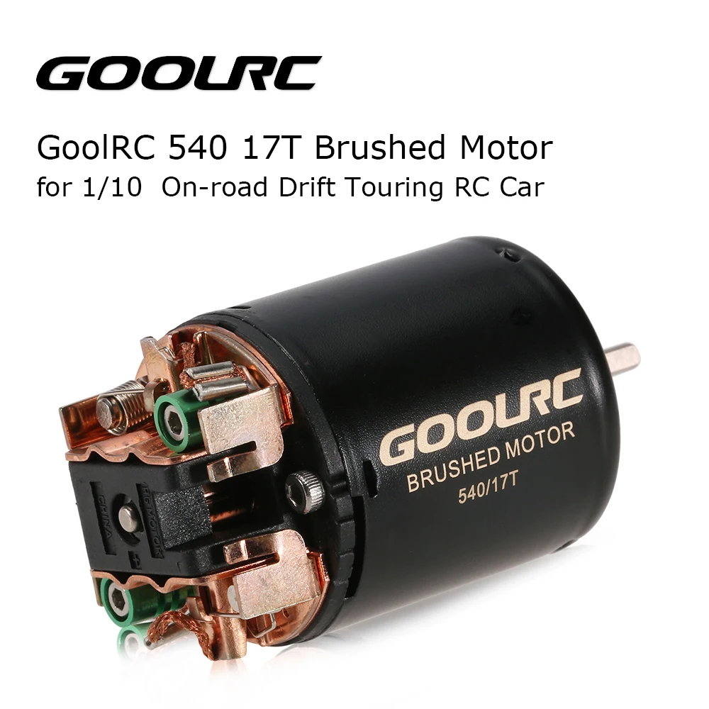 

High Performance GoolRC 540 17T Brushed Motor for 1/10 On-road Drift Touring RC Car Spare Parts