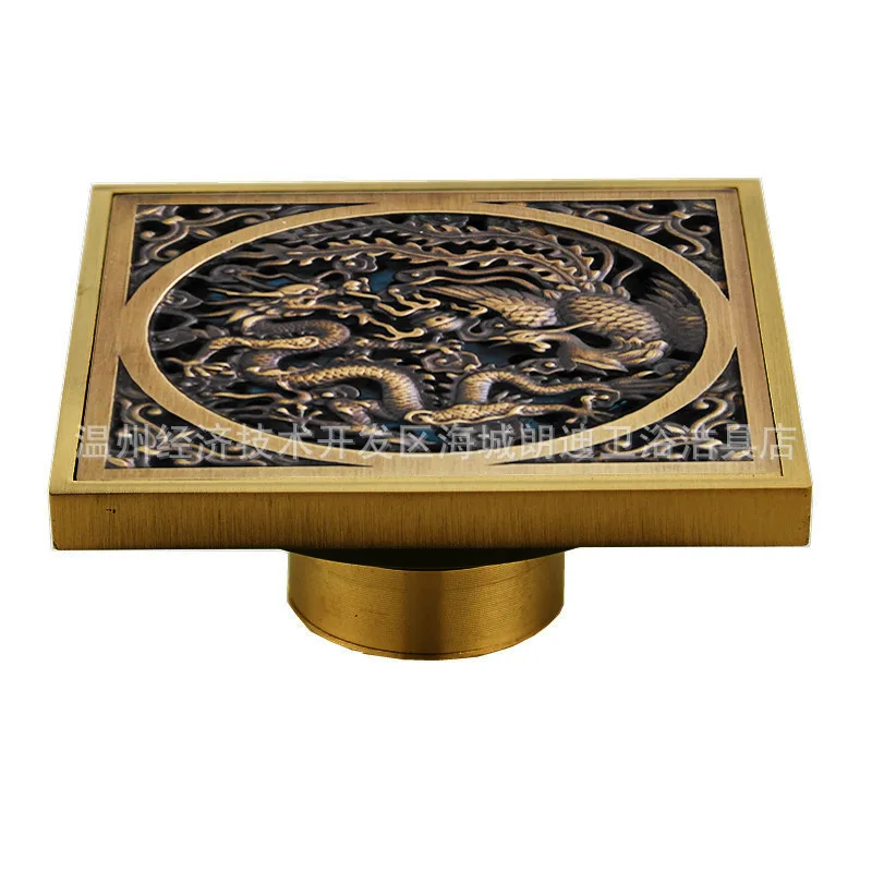 

Copper Vintage Floor Drain Manufacturers Direct Selling Plumbing Hardware Floor Drain Wholesale Sanitary Ware Deodorizing Floor