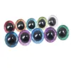 20pcs/LOT --9MM-35MM   safety 3D GLITTER  toy eyes & hard washer--color& size option 1