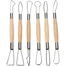 Mylifeюнит художественные инструменты для гончарного дела набор из нержавеющей стали двухсторонний инструмент для работы с глиной царапины Глина Инструменты для художника
