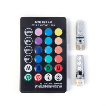 

Car RGB LED DRL Strip Light Car Auto Remote Control Interior Floor Decorative Flexible LED Strip Atmosphere Lamp Fog Lamp