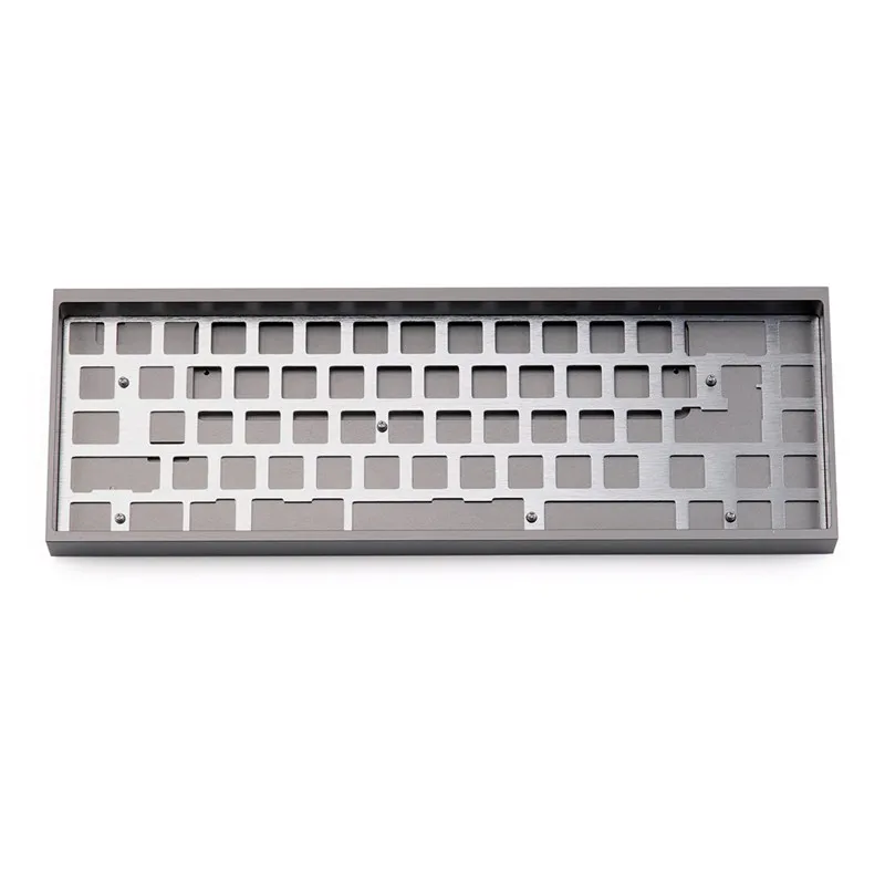 Teclado Mecânico de 67 68 Teclas Placa de Alumínio Cnc Placa de Posicionamento de Layout 65 Compatível com Tada68 Kbd65 Dz65 Rgb Tofu65 - Imagem 3