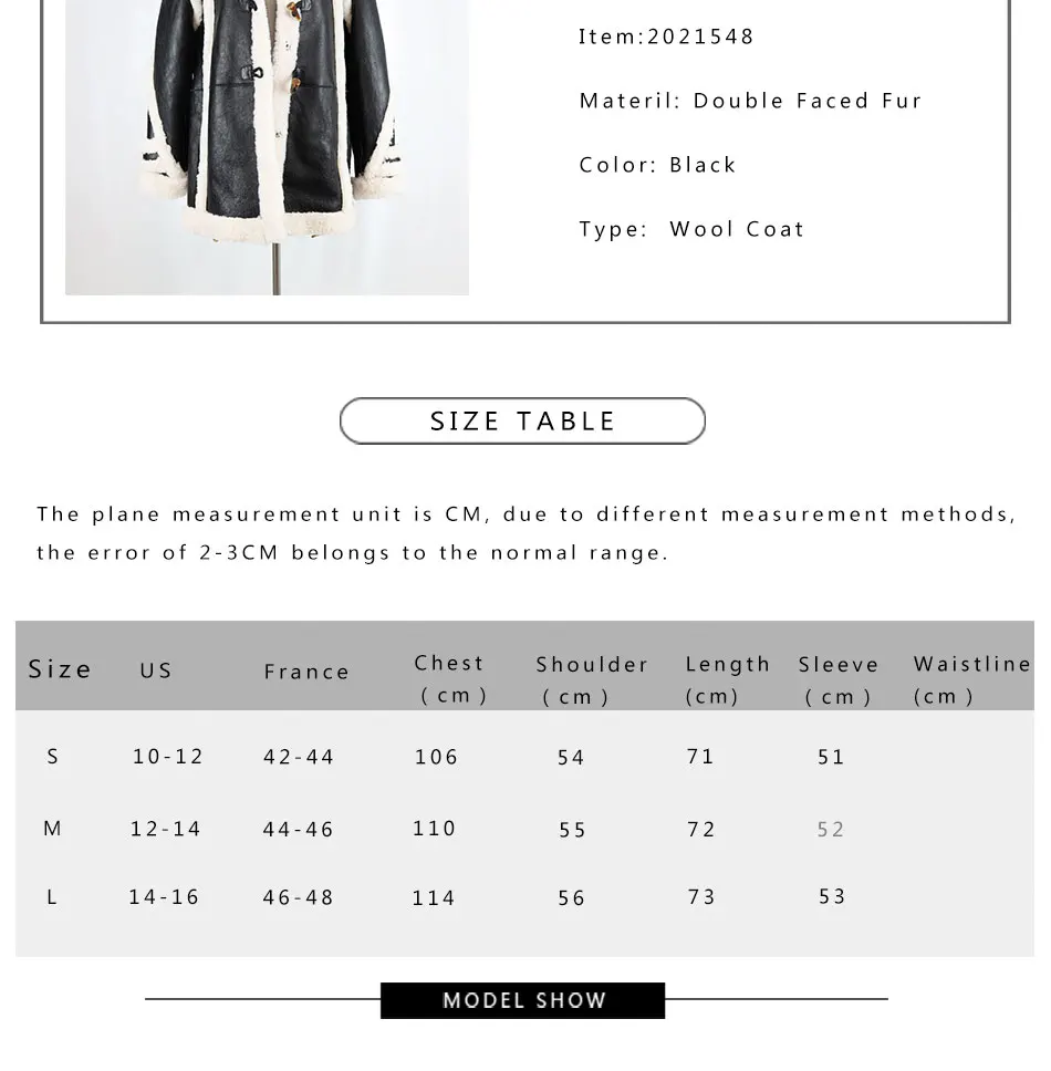 white bubble coat Real Sheepskin Fur Woman Winter Jacket Genuine Double Faced Fur Warm Coat Fashion Real Lamb Fur Duffle Coat Shearling Thick Jack long black puffer coat