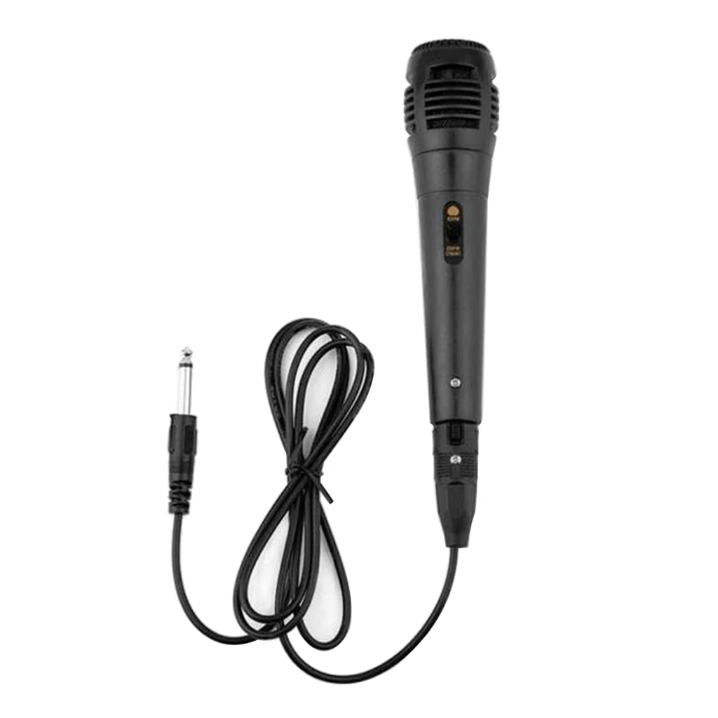 Dynamic Microphone XLR 6.35mm Mic DJ Party Vocal Karaoke &  Lead