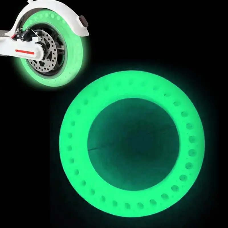 Запчасти для электрического скутера M365, тормозной рычаг для скутера Xiaomi, запчасти для нового скутера M365, Сменные аксессуары - Цвет: Green Wheel Tyre