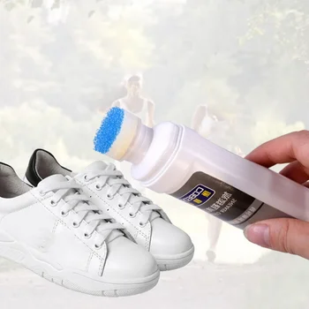

1pc White Shoes Cleaner Whiten Refreshed Polish Cleaning Tool For Casual Leather Shoe Sneakers Shoe Brushes