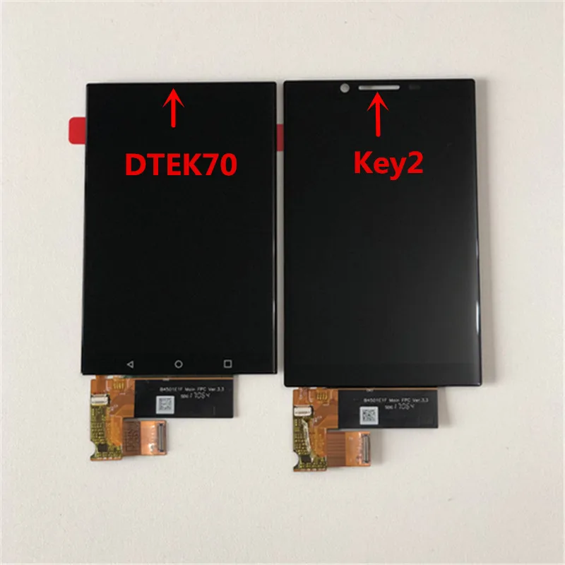 4 5 &quotОригинальный M &amp Sen для BlackBerry KEY2 BBF100-1/2/4/6 ЖК-экран + сенсорная панель
