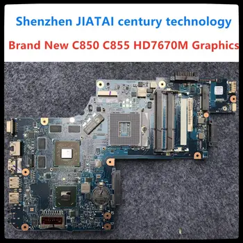 

Brand New H000038410 MAIN BOARD For Toshiba Satellite L850 C850 C855 Laptop Motherboard HM76 DDR3 HD7670M graphics TEST work