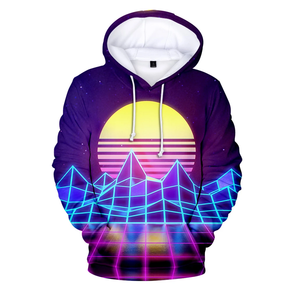 新規上場トレーナーvaporwaveスタイルパーカー男性女性3dプリントパーカーaikooki秋のファッションの人気ヒップホップのクールなパーカートップ パーカー スウェット Aliexpress