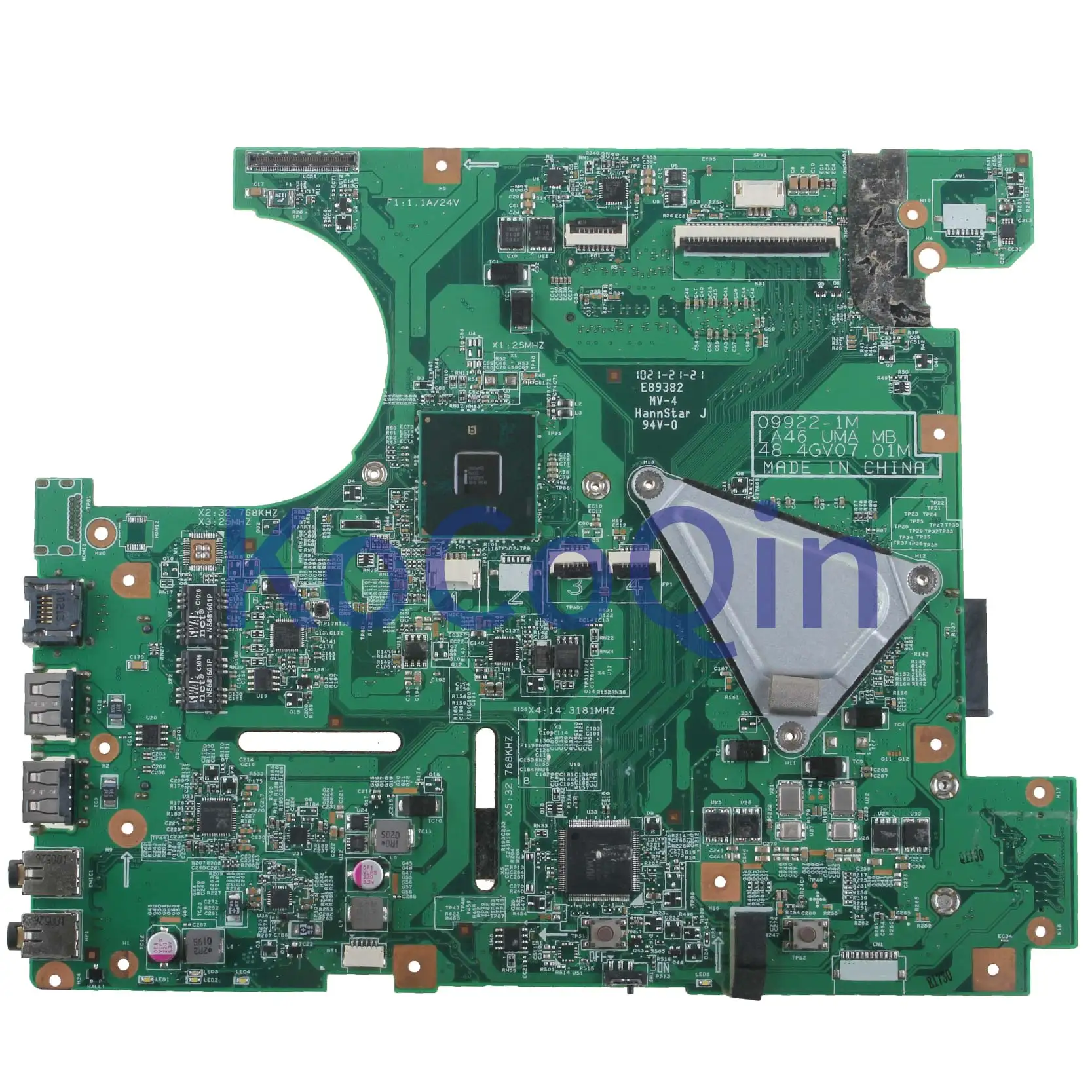 KoCoQin материнская плата для ноутбука LENOVO B460 материнская плата 09922-1M LA46 UMA MB 48.4gv0701m 11012145 HM55