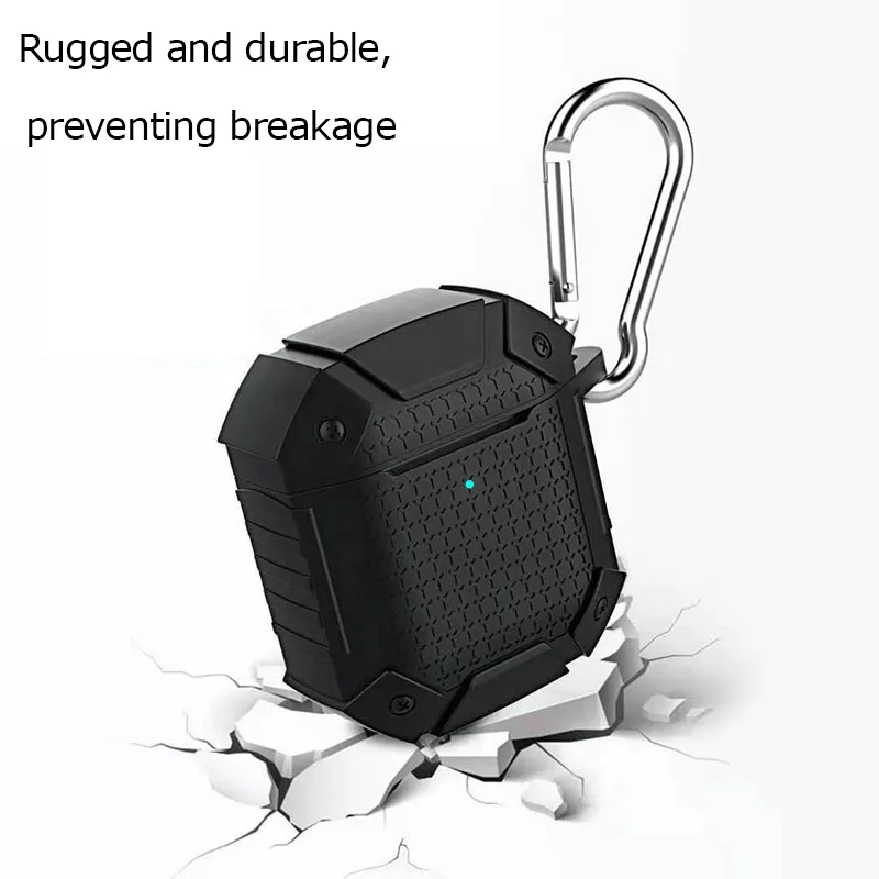 Rüstung Fall Für Airpods 1 Fall Silikon Drahtlose Bluetooth Kopfhörer Fall Abdeckung Für Air Schote