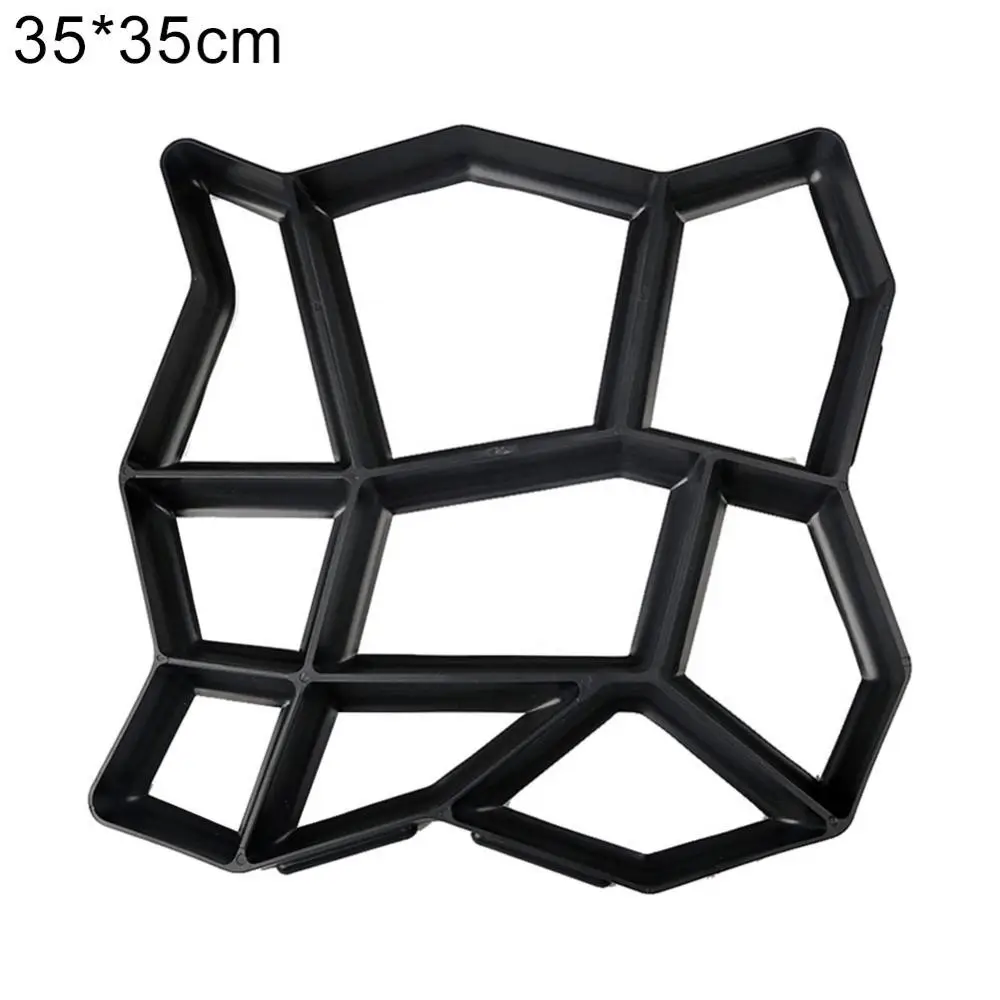 35/43/50cm Paving Concrete Cement Brick Stone DIY Pavement Mold Paver Reusable Paving Molds