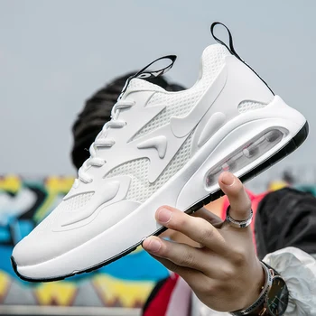 

High Quality Air Cushion Sports Shoes Men Original Luxury Trend Sneakers Comfortable Outdoor Non-slip Men Running Shoes Zapatos