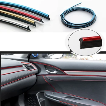 

5M Carbon Car Interior Moulding Trim Dashboard Strip For Mercedes Benz W211 W203 W204 W210 W205 W212 W220 AMG Jaguar XE XF XJ