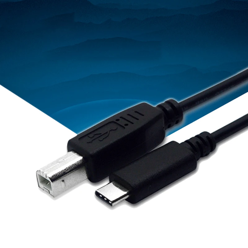 USB-C USB 3,1 type C мужской разъем для USB 2,0 B Тип Мужской кабель для передачи данных
