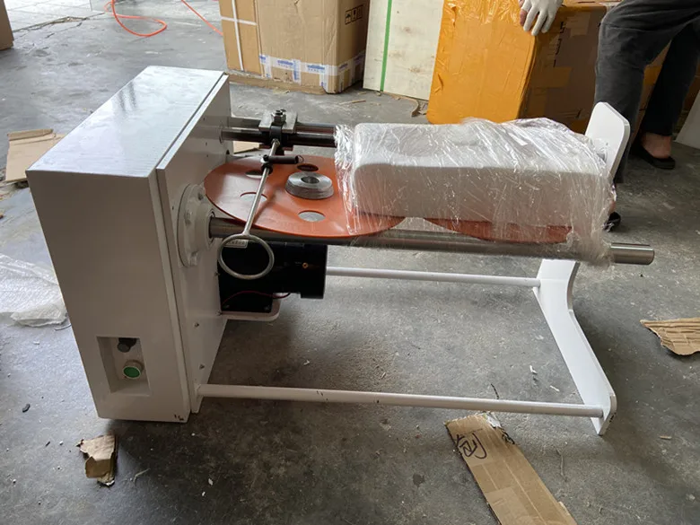 Film Winding Machine 400W Bag Making Machine Edge Strip Recycling Edge Material