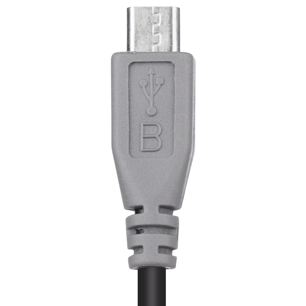 5 Pin Micro USB Male To Micro USB Male OTG Converter Adapter Lead Data Cable Charging Cord For Phone Tablet — view 5