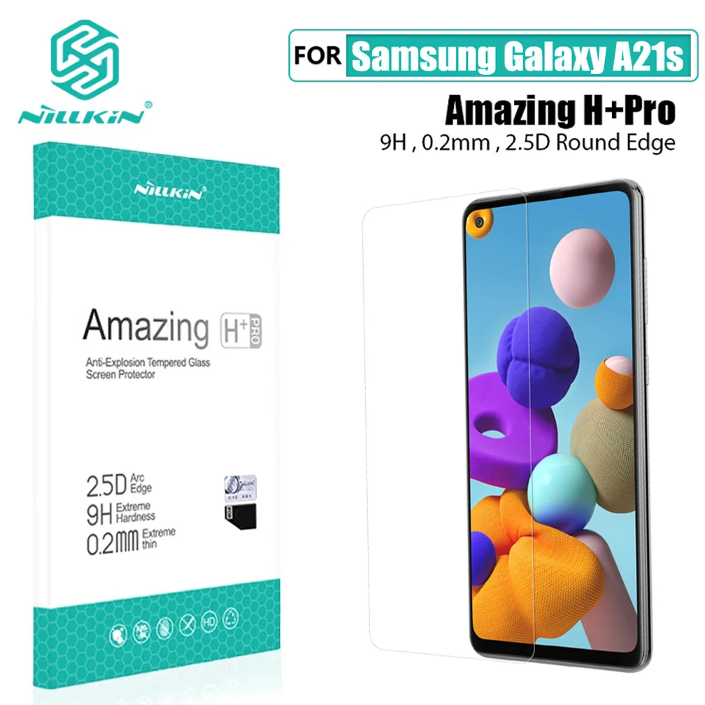 Для Samsung Galaxy A21s стекло NILLKIN Amazing H/CP + Pro Защитная пленка для экрана из закаленного