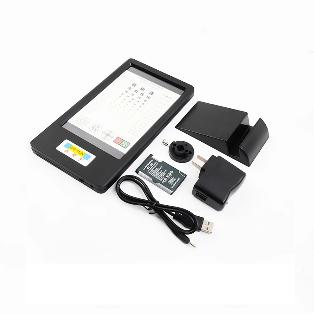 

Near Visual Acuity Chart Glasses Optometry Equipment Rechargeable Double-sided Display LED Eye Chart Myopia Vision Tester Y