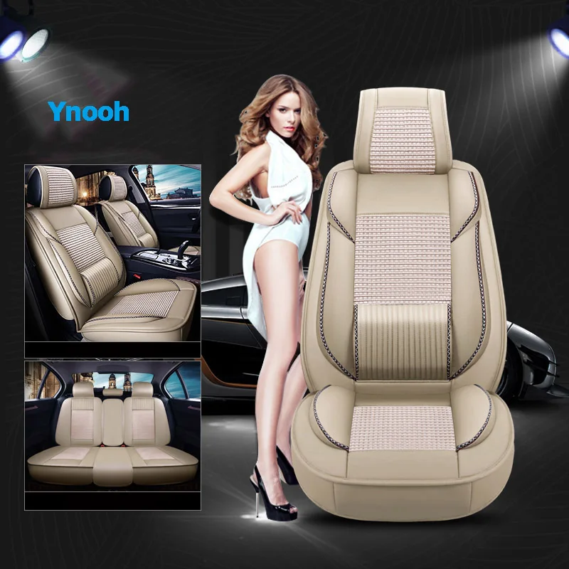 color 5 Автомобильные чехлы Ynooh для toyota prado 120 camry 40 land cruiser 100 fortuner rav4 corolla 2005 aygo alphard автомобильный протектор - Название цвета: color 5