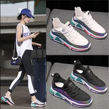 

Breathable casual shoes for ladies new style shoes mini white sneakers go with all the web celebrity trend for women's shoes