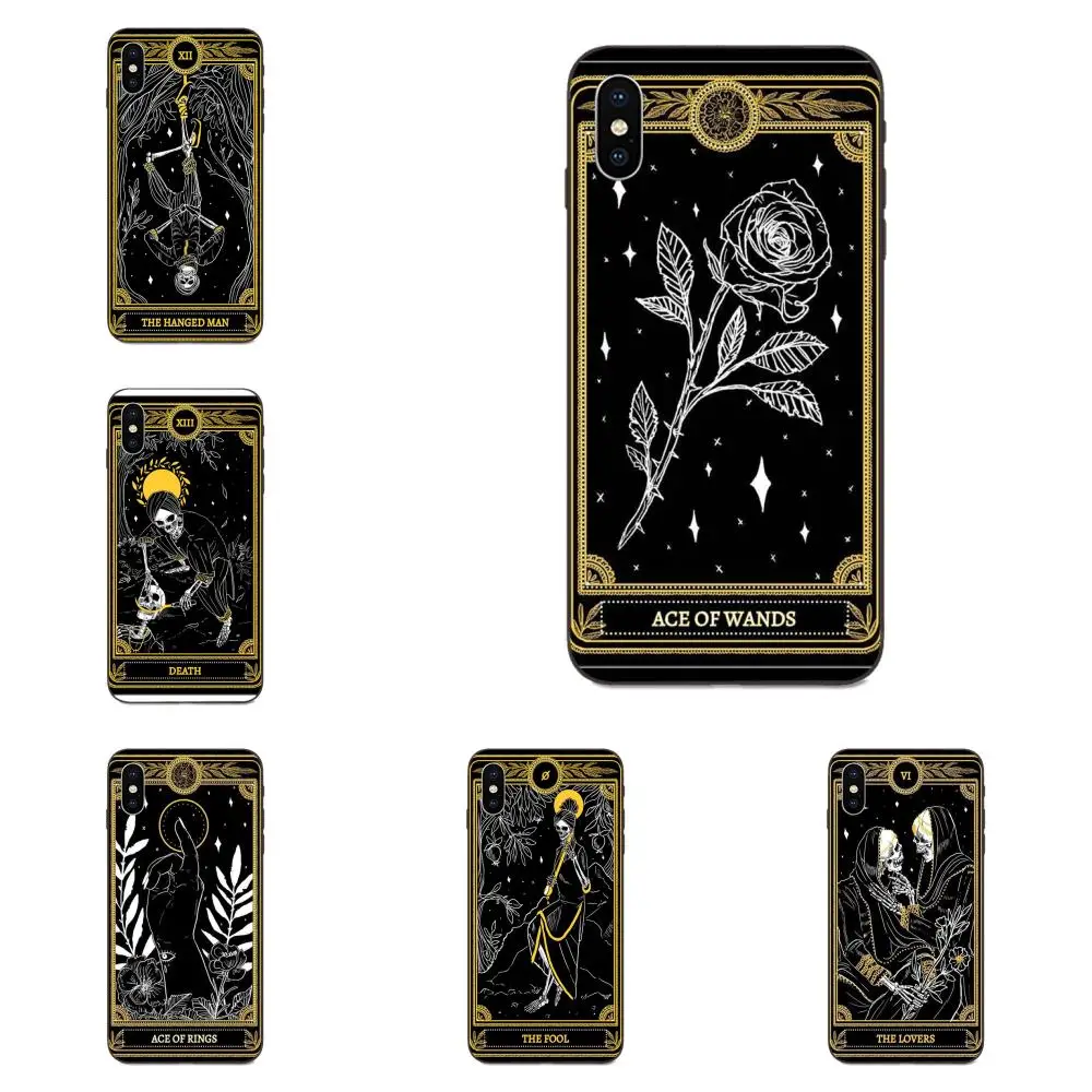 

Cool Card Black The Marigold Tarot For Samsung Galaxy A3 A5 A6 A6s A7 A8 A9 A10 A20E A30 A40 A50 A60 A70 Star Plus 2018