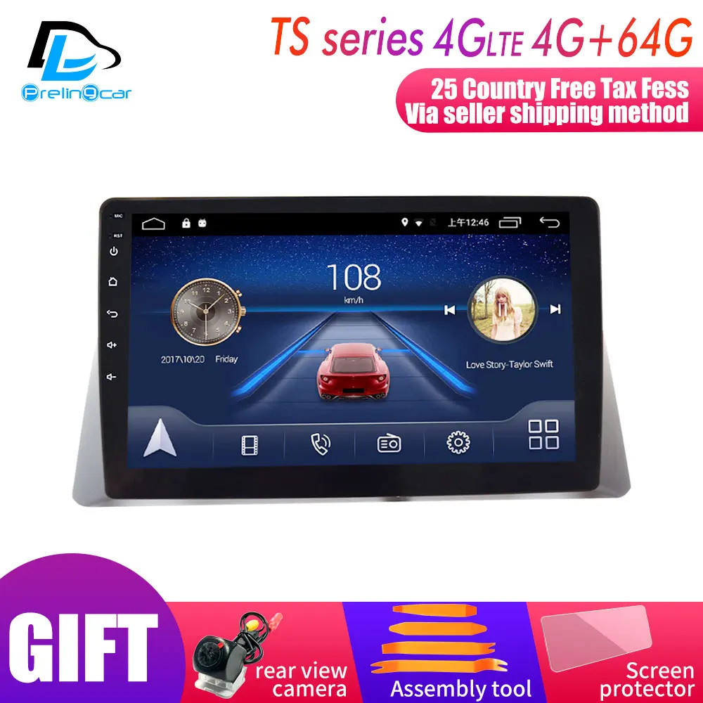 Excellent 4G Lte Android 9.0 Car multimedia navigation GPS DVD player For Honda Accord 8 2008-2013 years IPS screen Radio stereo 0