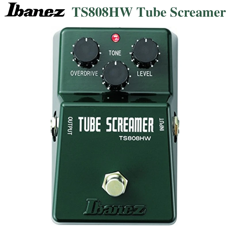 Ibanez TS808HW Distortion Guitar Effect Pedal Classic Tube Screamer Overdrive | Made in Japan Спорт и развлечения