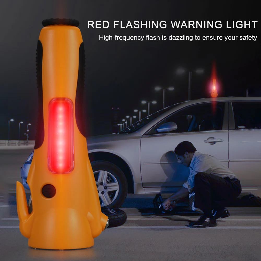 Car Accessories Multi-function Flashlight COB LED Safety Emergency Extremely Strong Bright For Camping |