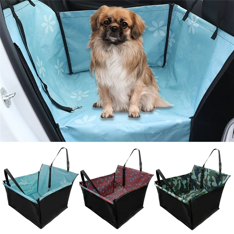 Reizen Hond Auto Seat Cover Pet Seat Bag Waterdichte Mand Opvouwbare 