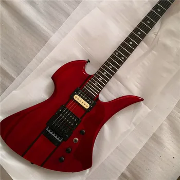 

Custom styleprofessional guitar playing, strange shape electric guitar, can be customized to like the color