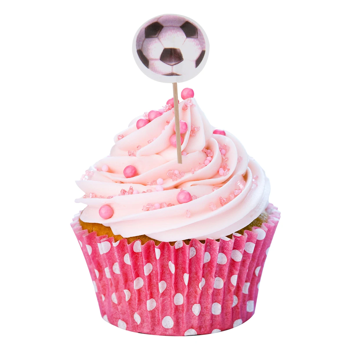 Topo de Bolo e Cupcake Bolas Jogo Esportivo Festa de Aniversário