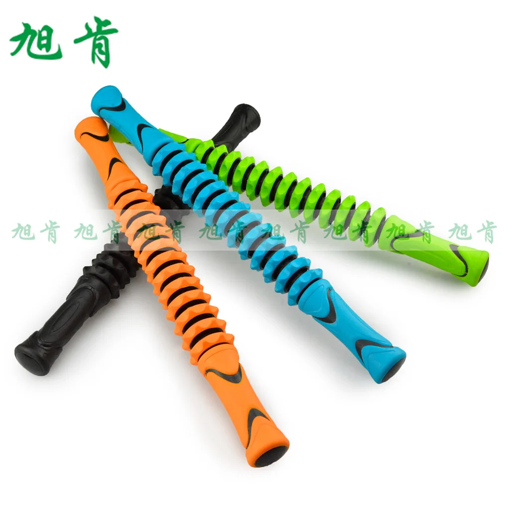 Gear Muscle Massage Stick Deep Relaxing Muscle Fascia Iliotibial Band 3D Muscle Roller Stick